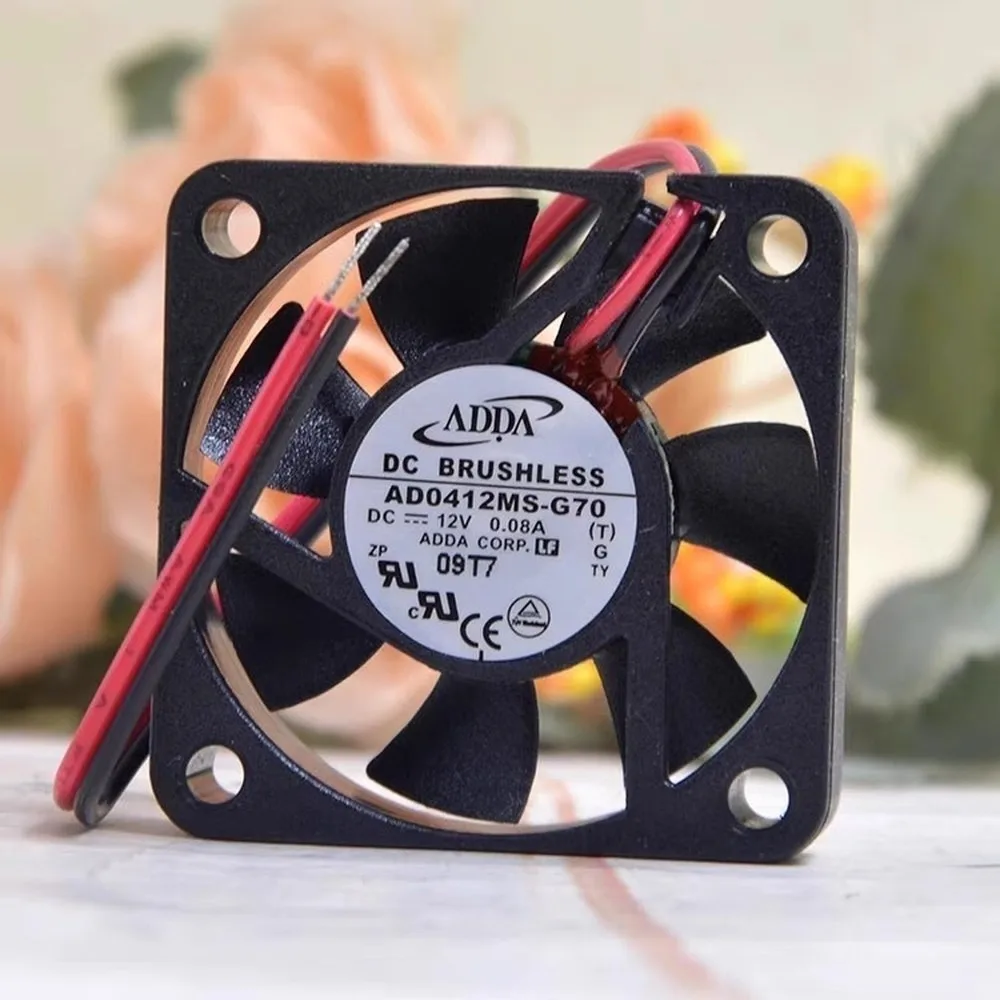 

For ADDA AD0412MS-G70 4010 DC12V 0.08A 4CM 2-Wire Silent Cooling Fan