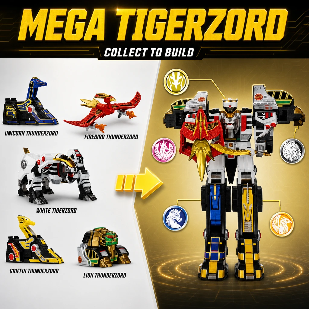 Фигурка Power Rangers Mega Thu – обзор и цена Model Kit Power Rangers