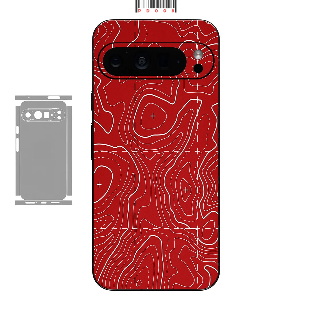 

Colorful Decal Skin for Google Pixel10 9 8 7 Pro 6 6pro Back Screen Protector Film Cover Case Macaroon Wrap Matte Sticker
