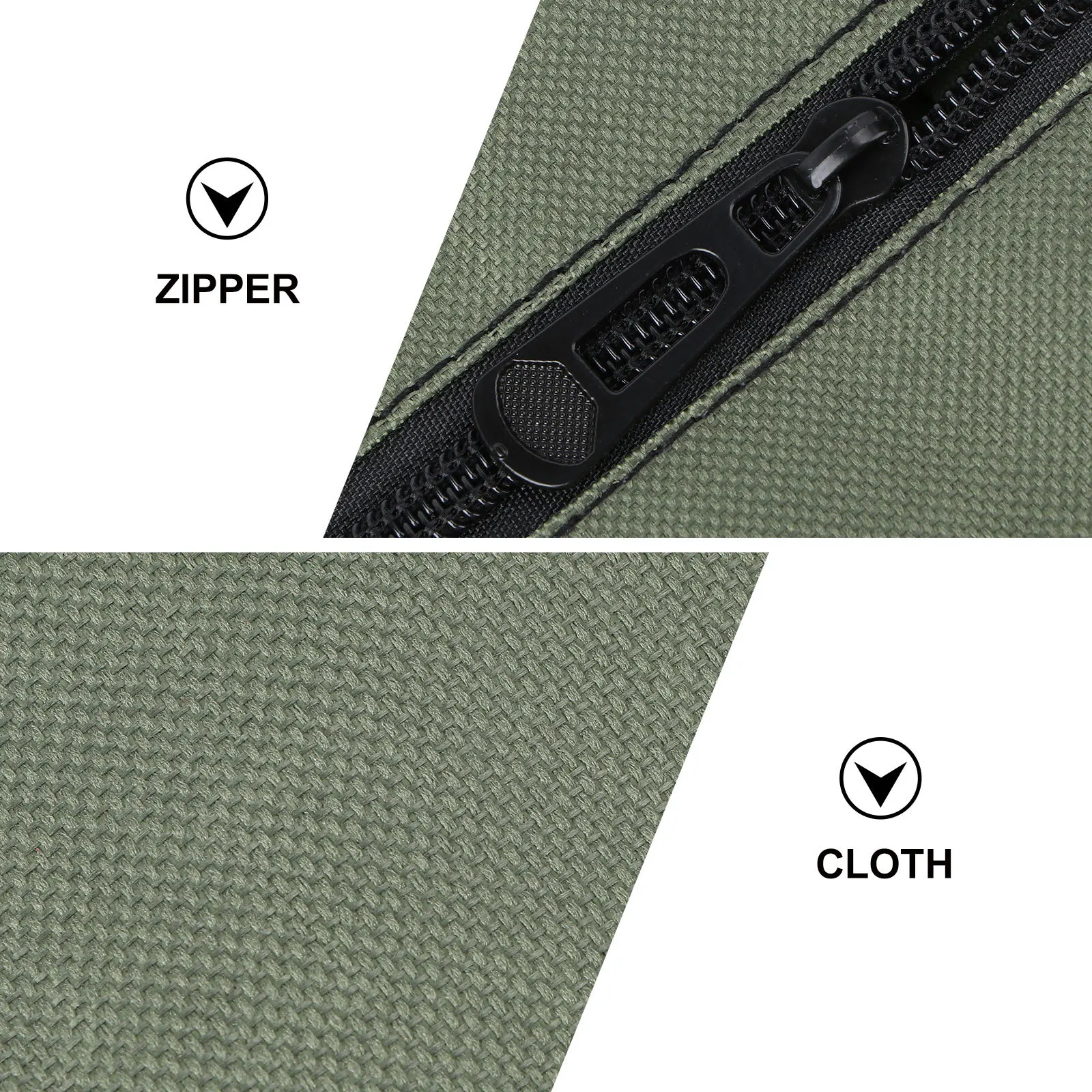 

1Pcs Waterproof Tool Bag Durable Oxford Cloth Storage Pouch Large Capacity Zipper Portable Metals Holder Storage Bag