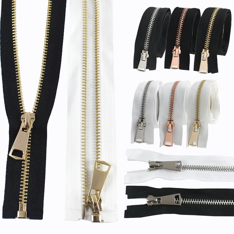 

8 шт. 5 # Металлическая лента для шитья на молнии 15-25 см, закрытая 30-80 см, открытая молния, застежка для одежды, сумка на молнии, ремонтный комплект, аксессуары для самостоятельного изготовления