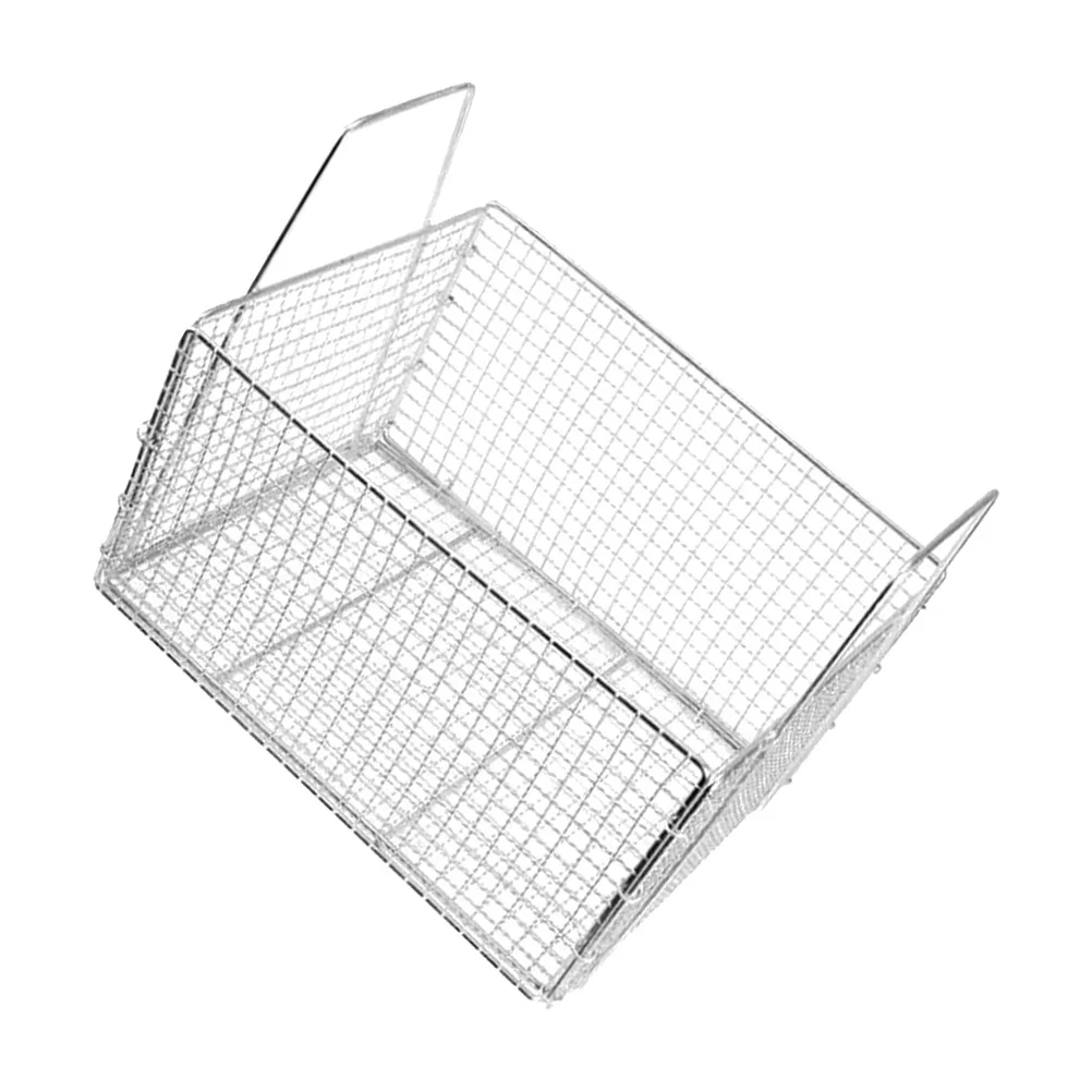 1 pz cestello per friggere rete in acciaio inossidabile strumento di cottura da cucina per bollitura friggere patatine fritte pollo dita cibo