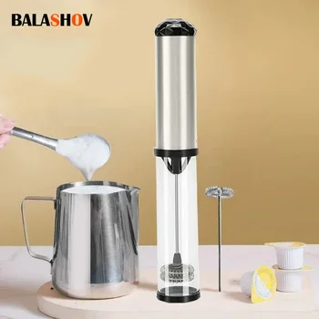 Elektrikli süt köpürtücü mutfak İçecek Foamer mikser çırpma el kahve Blender karıştırıcı kahve Cappuccino Creamer çırpma Frothy