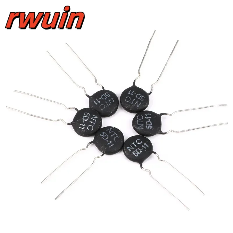 100pcs/20pcs NTC5D-11 NTC Thermistor Resistor NTC 5D-11 5D11 Thermal Resistance