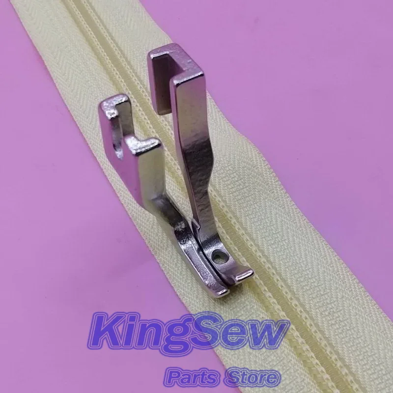 Walking Presser Zipper Feet Half Left Mitsubishi 3300 JUKI 1341 TYPICAL JACK 0303D Sewing Machine Parts Outside and inside Foot