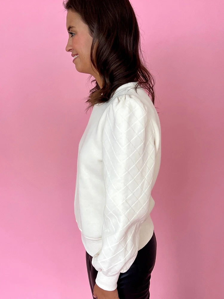 Invierno nuevo Color puro redondo Ne Bubble Sve Sudadera con capucha mujer Simple versátil cálido Overhead irt Fem Faionable Commute