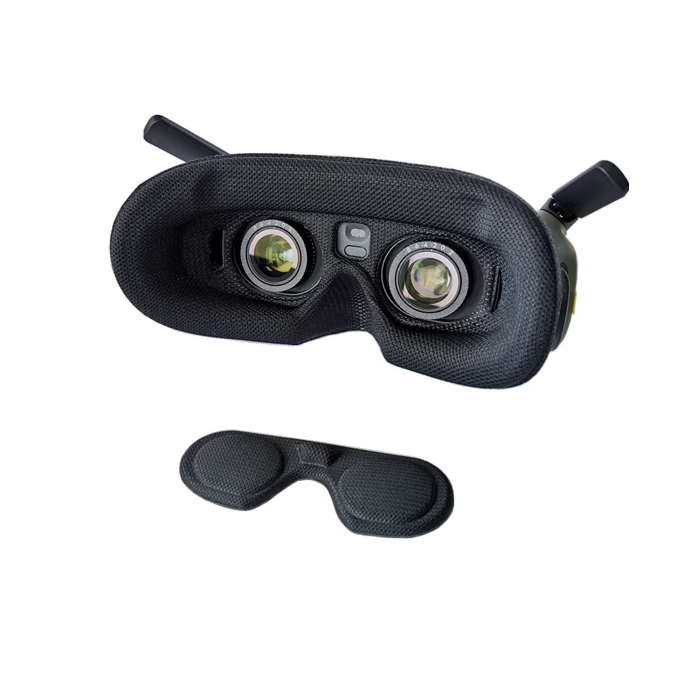 Soft Spong Eye Mask Replace Mask Glasses Protective Cap Compatible DJI Goggles Integra/Goggles 2/Avata/FPV Drone Flight Glasses