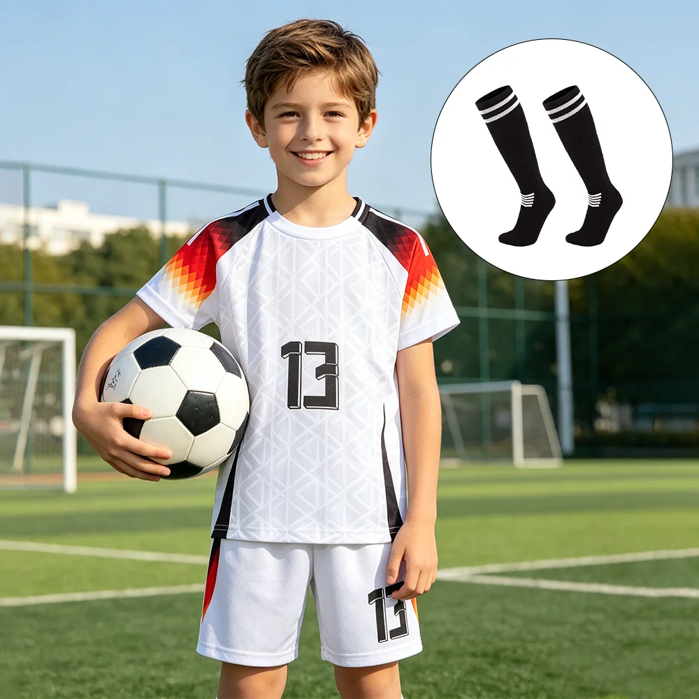 Germany Kids Soccer Jersey Set No.13 Custom Name Football Uniforms with T-shirt Shorts Socks 3-13 Years Children's Gift