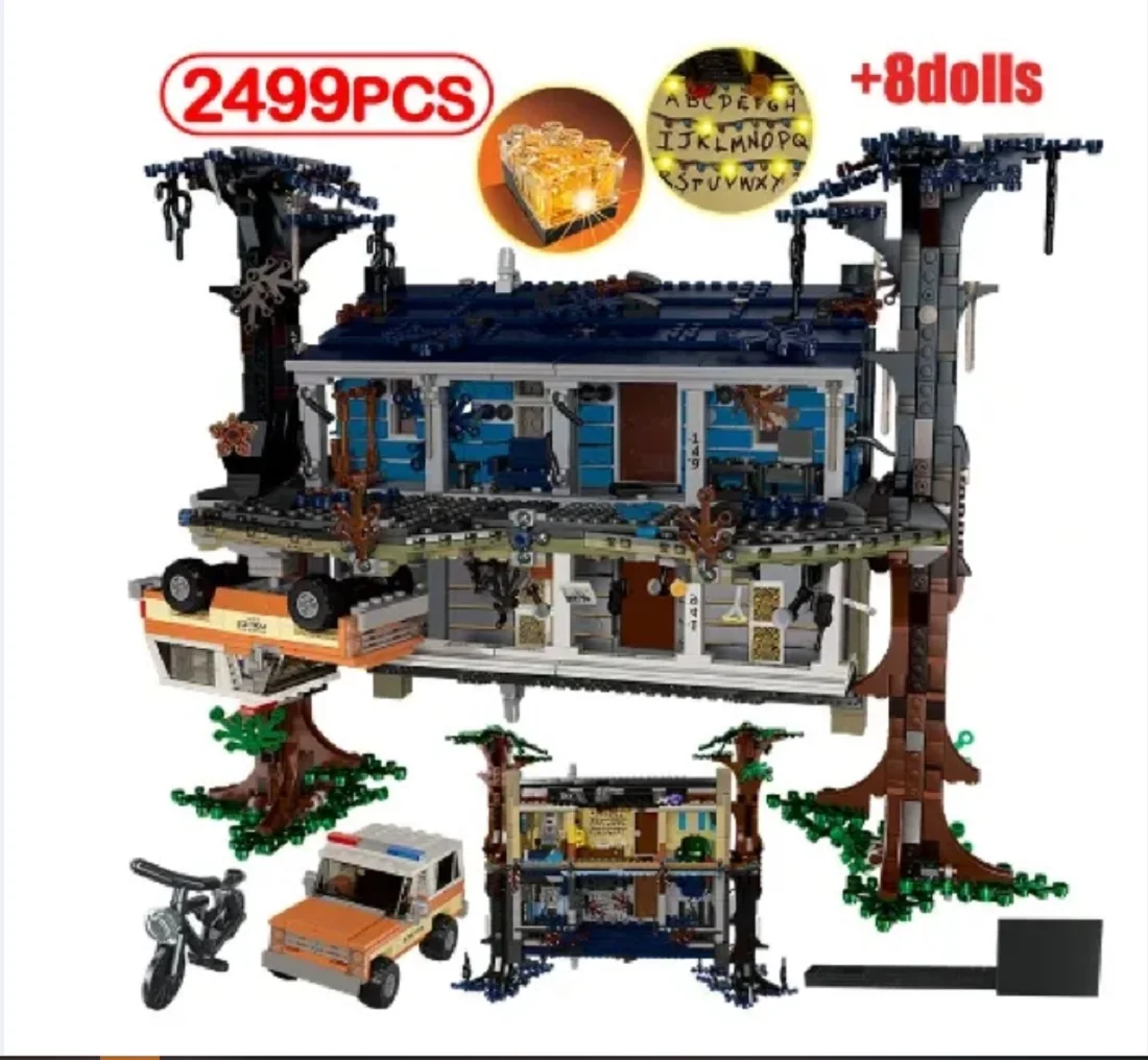 Compatible 75810 Upside Down Building Blocks Bricks Set Toys For Children Birthday Christmas Gifts 2499pcs