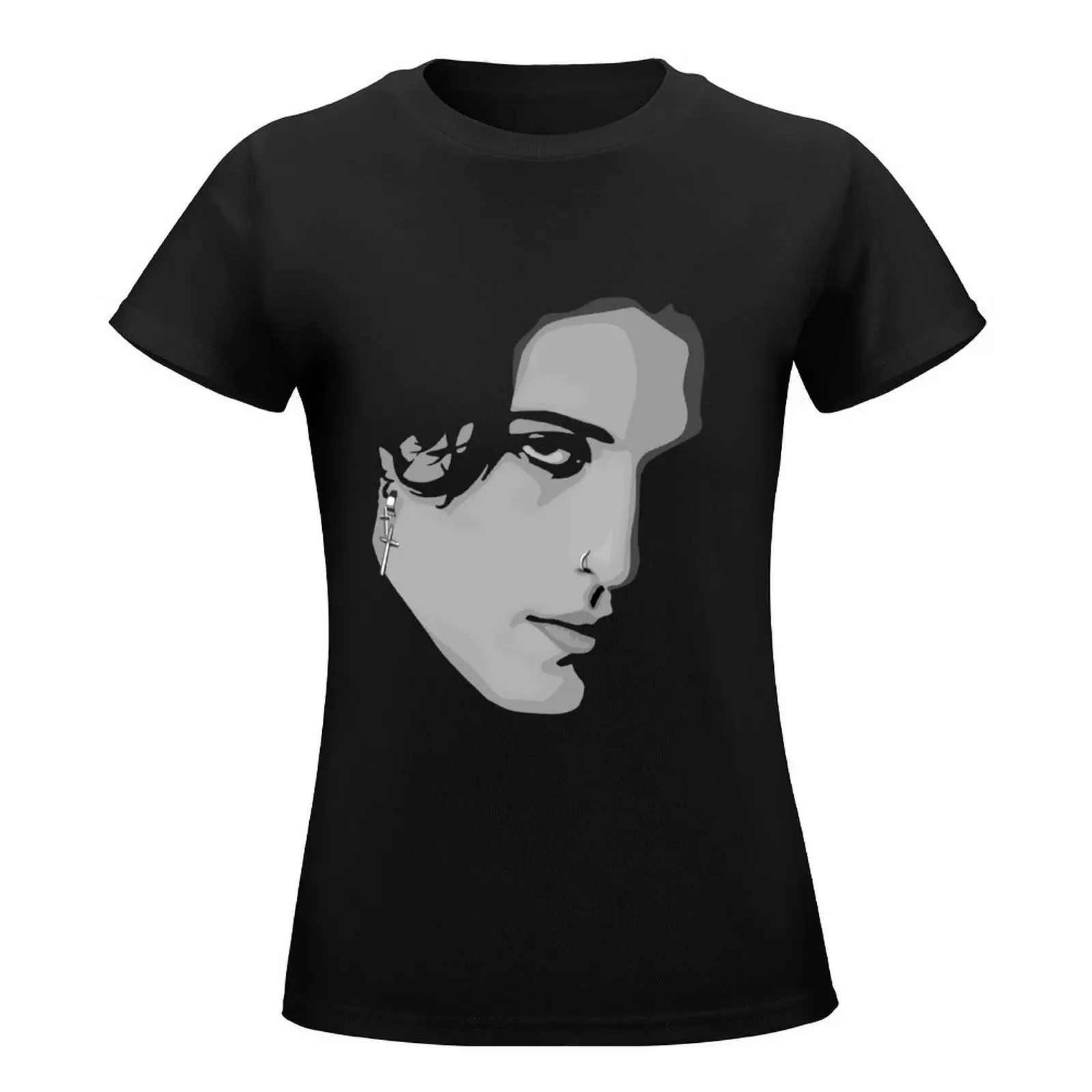 DAMIANO DAVID T-Shirt funny anime clothes shirts graphic tees tops t shirt Women