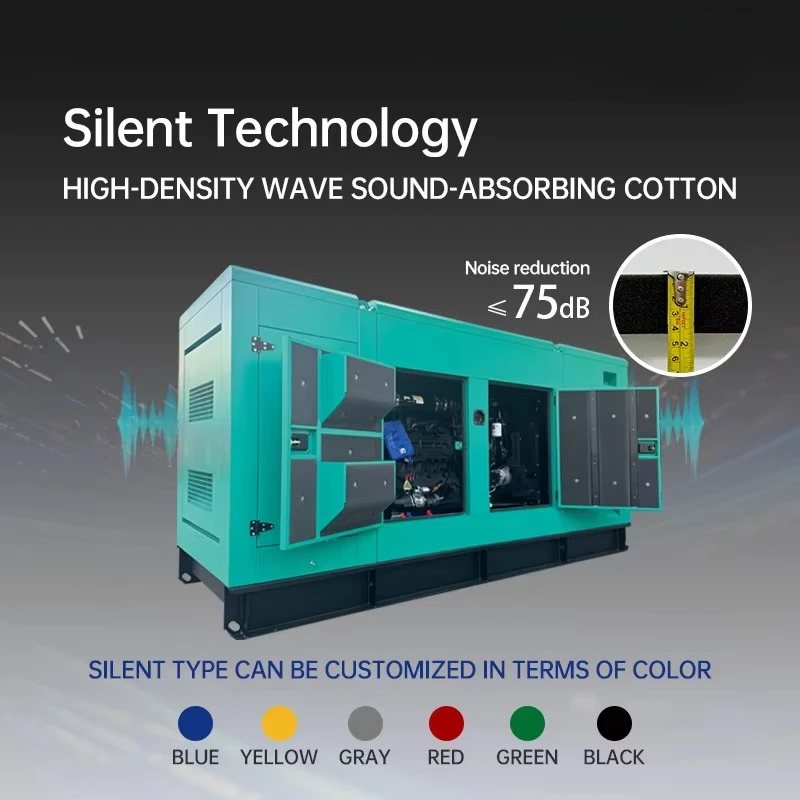 Ritech 10kVA Portable Electric Power Plant Super Silent 8KW Home Use ‘Diesel Generator Open Type with ATS Option
