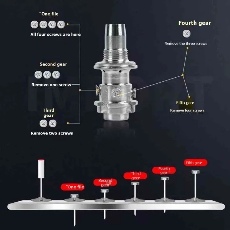 【ORNAMENT】Silent Pneumatic Nail Gun Ceiling Installation Tool Wall Channel Fixing Nailer Including 100 Nails And Storage Toolbox