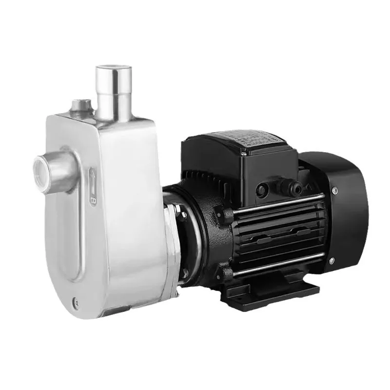 chemical self-priming pump food grade large flow acid and alkali resistance corrosion resistance high temperature water pump