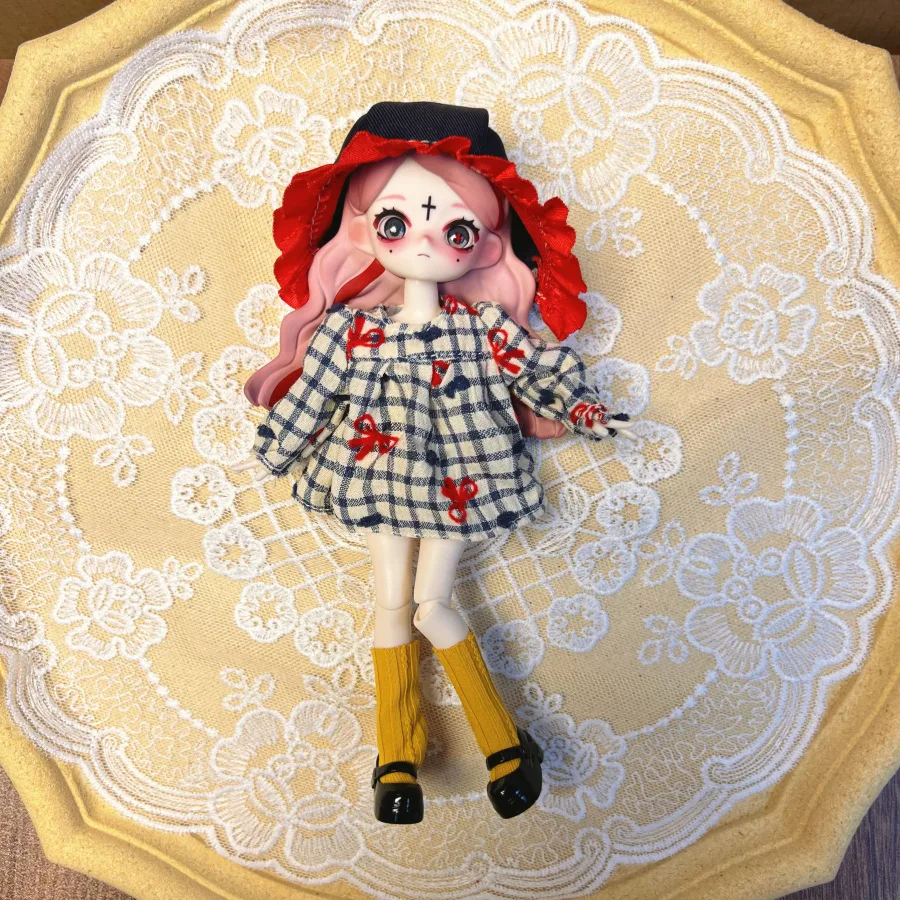 Only Clothes Are Suitable for 11-17 Cm Movable Doll Clothes New Hot-selling Clothes Suits Fashionable Exquisite and Cute Clothes