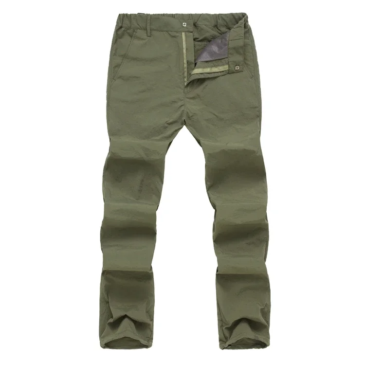 Hiking Pants Men Summer Quick Dry Breathable Waterproof European Size Far Male Outdoor Trekking Travel Caping Trousers