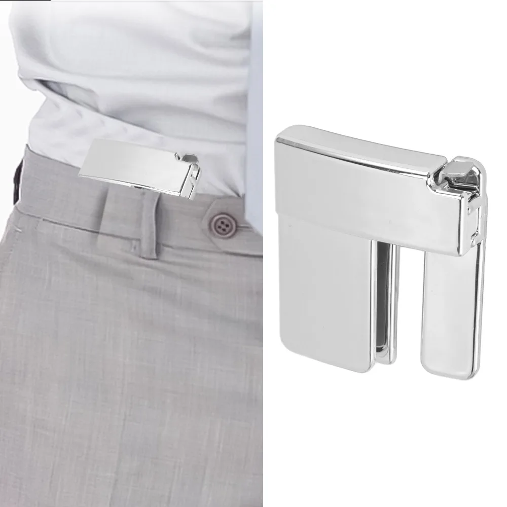 

Прочная черная/серебристая пряжка для ремня из АБС-пластика 5,8*5,1*1,35 см, зажим для брюк, регулятор талии, для путешествий