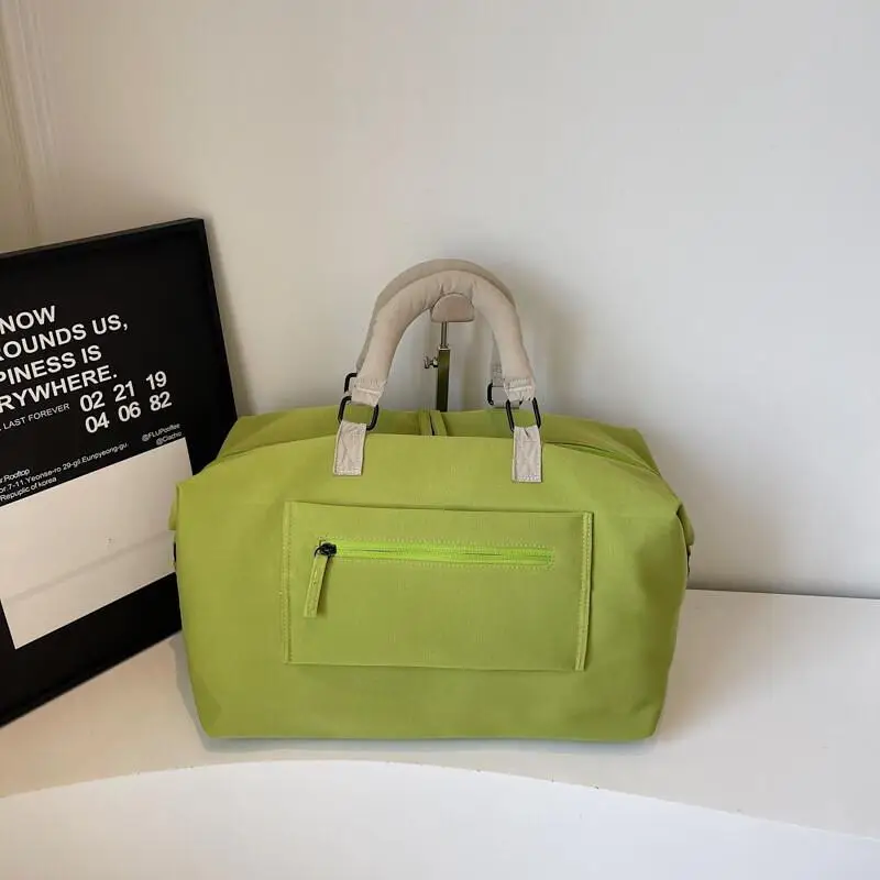 Fashion Casual Large Capacity Multi-Functional Handbag Wear-Resistant Waterproof Moisture-Proof Travel Exercise Fitness Storage