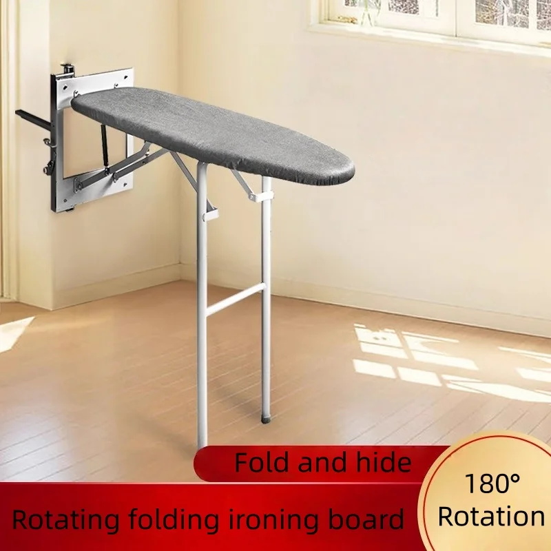 Ironing Board - Household Folding Ironing Board Stand with Electric Iron Pad and Shirt Ironing Table