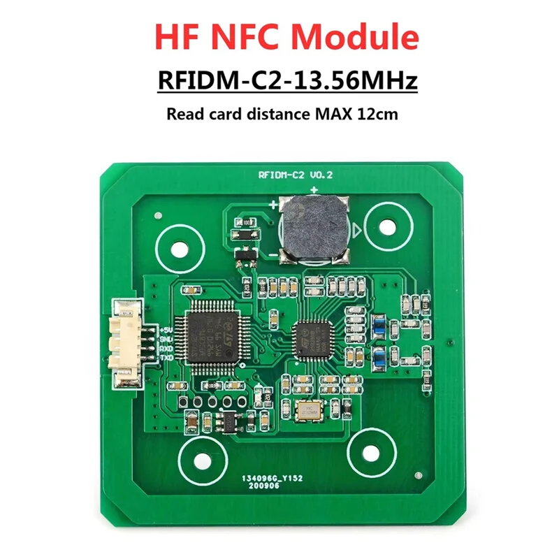 

SQPP-RFID Reader Mini Embedded NFC Module RF Antenna Integration Module 13.56Mhz RFIDM-C2 Read/Write Module