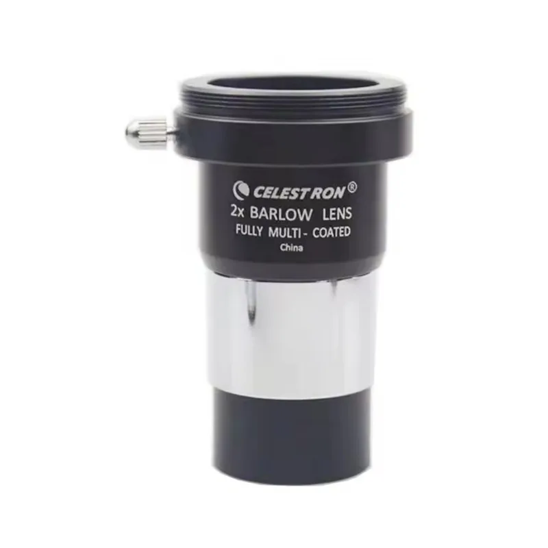 Celestron Barlow  Eyepiece 2x Barlow  Lens Eyepiece 1.25 Inch  Insert The 2x Barlow Lens Between The Eyepiece