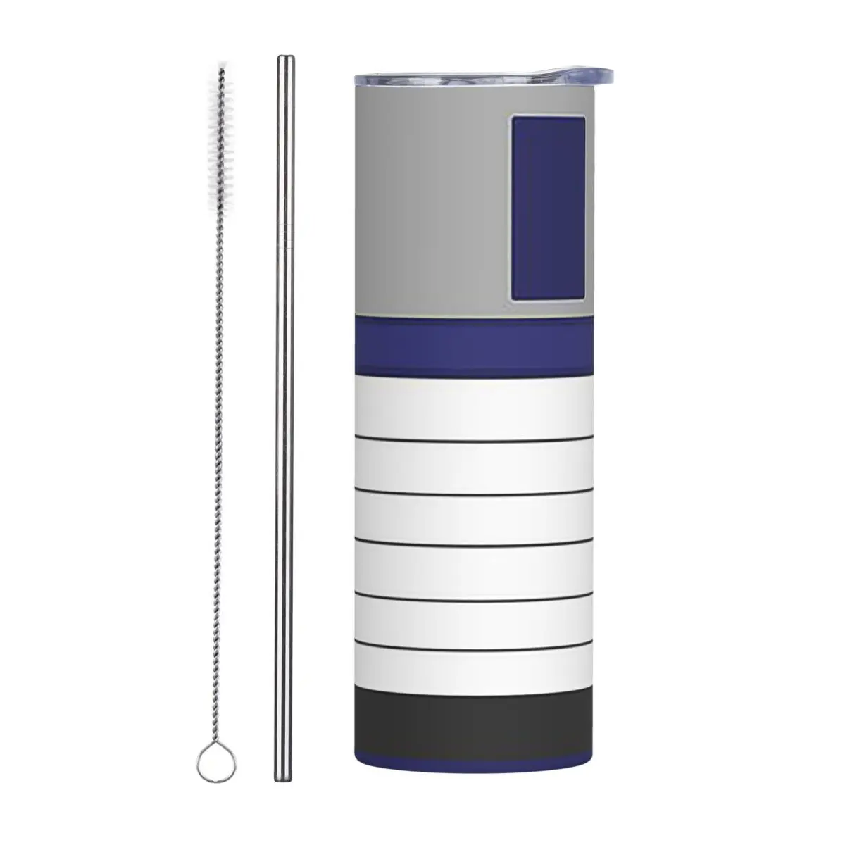 Floppy Disk Stainless Steel Tumbler Vacuum Insulated Mugs Thermal Cold Cups Straws With Lid 20oz