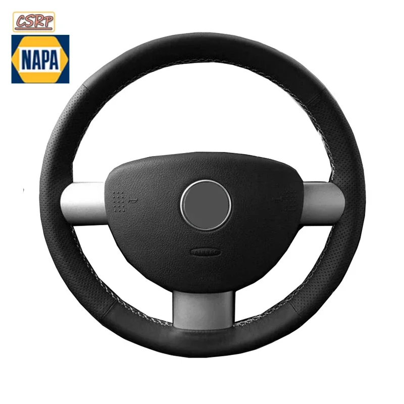 Funda Cosida a Mano para Volante de Auto Volkswagen VW Beetle 2011 2010 2009 2008 2007 2006 2005 2004-1998