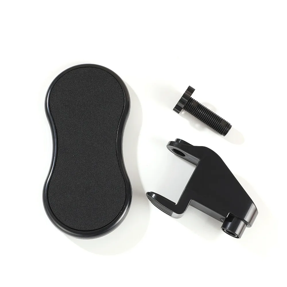 Подлокотник для компьютера для стола, регулируемая эргономичная подставка для запястий, удлинитель подлокотника для клавиатуры, вращающийся держатель коврика для мыши