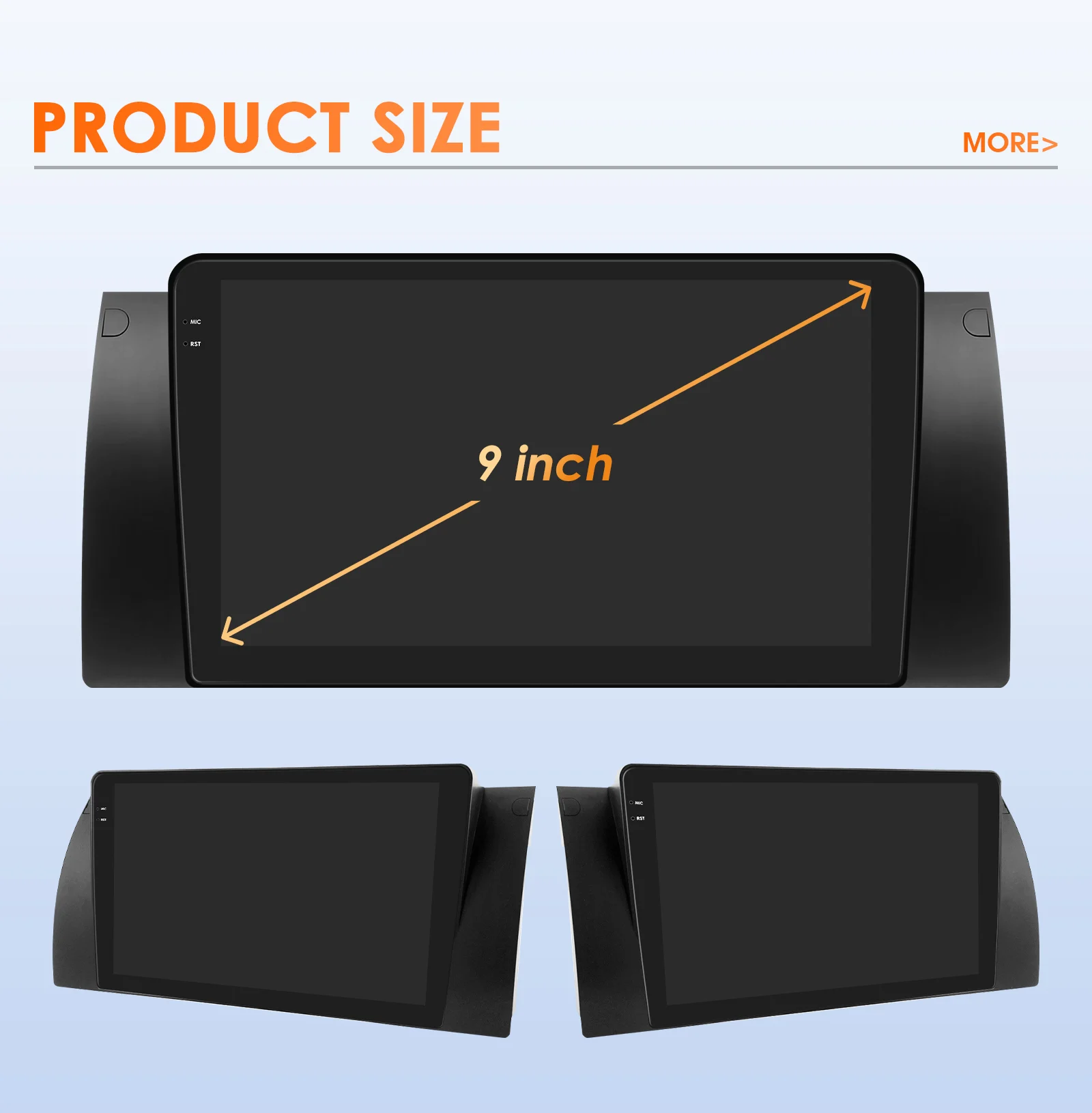 Hizpo 2 Din Android Auto Radio For BMW 5 E39 1995 - 2003 E53 X5 M5 Carplay 4G Car Multimedia GPS 2 Din Smart Car Systems AI Voice