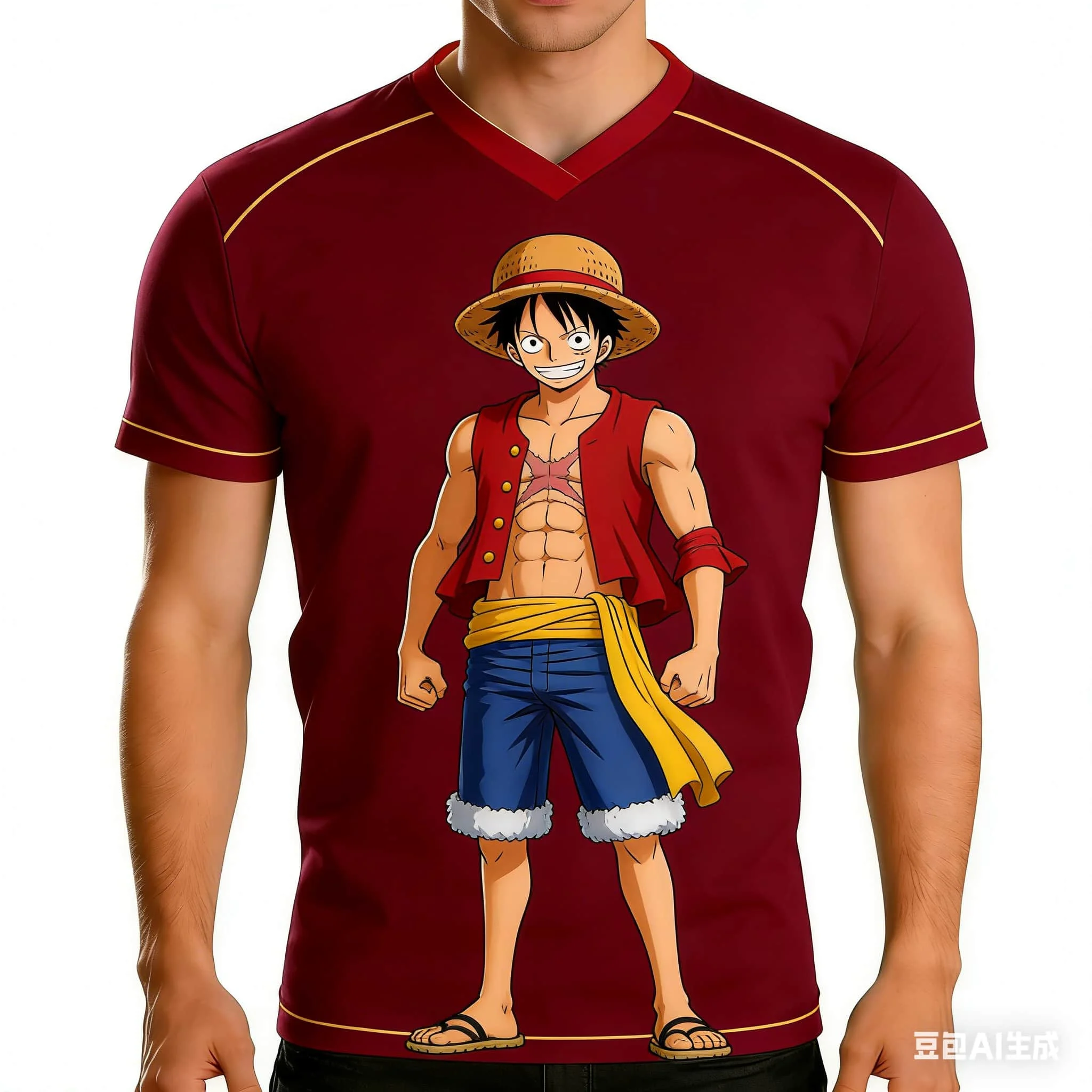 

Футболка с принтом Straw Hat Pirates 2026, аниме One Piece, K-pop, бейсбол, хоккей, Y2K, модная уличная одежда, повседневные топы, семейные комплекты