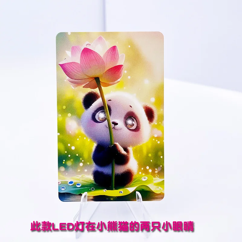 Customized. Direct Factory High-end Customized Light-up Access Card NFC High-frequency LED Light Card LED Light Card