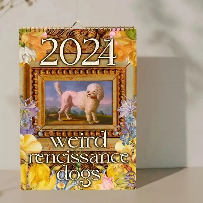 

Weird Medieval Dogs 2024 Calendar Weird Renaissance Dogs 2024 Retro Wall Calendar Fun Retro Medieval Dog Calendar For Home