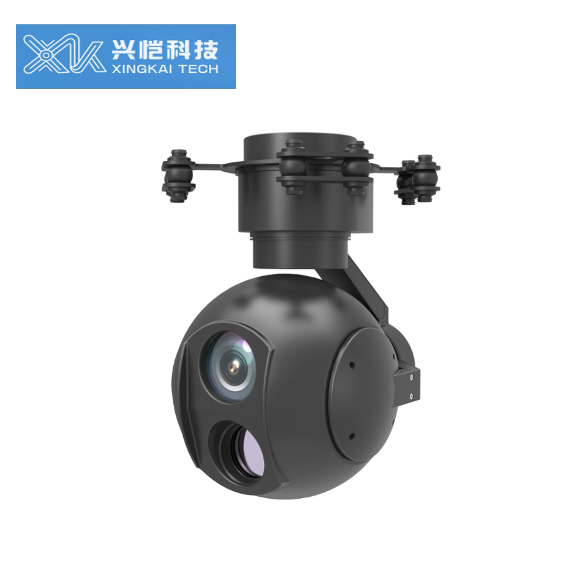 Drone Thermal Camera 3-axis Dual-Sensor Gimbal Camera Which Integrates 30X Optical Zoom 1080P HD Smart Identify and Tracking