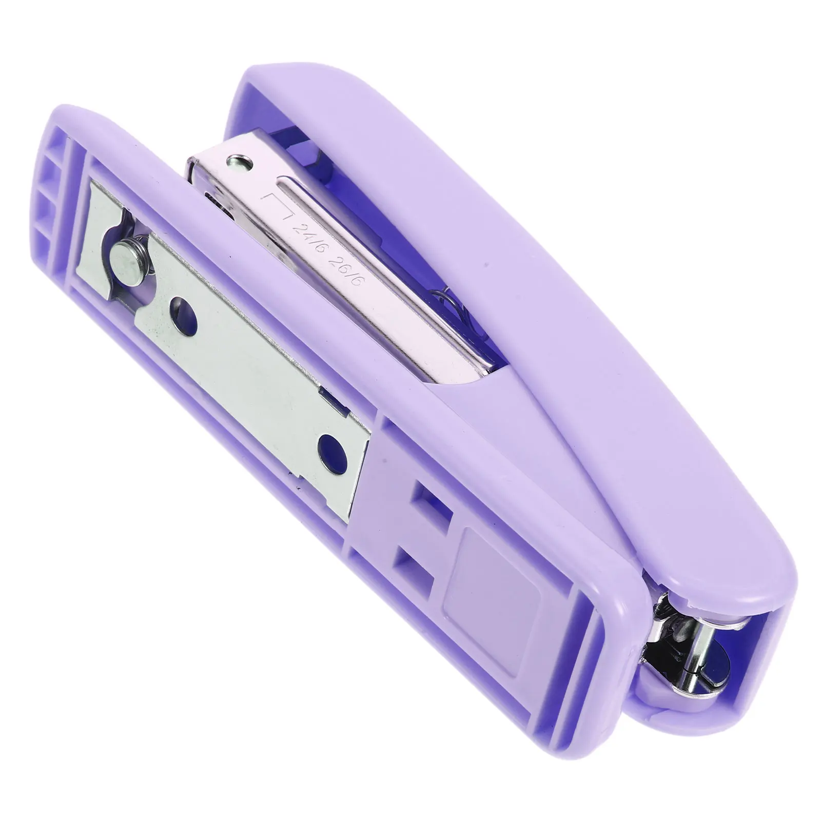 

25 Sheets Desktop Office Supplies Heavy Duty Plastic Hand Green Mini Compact Stapler For Classroom Home Office Booklet Binding