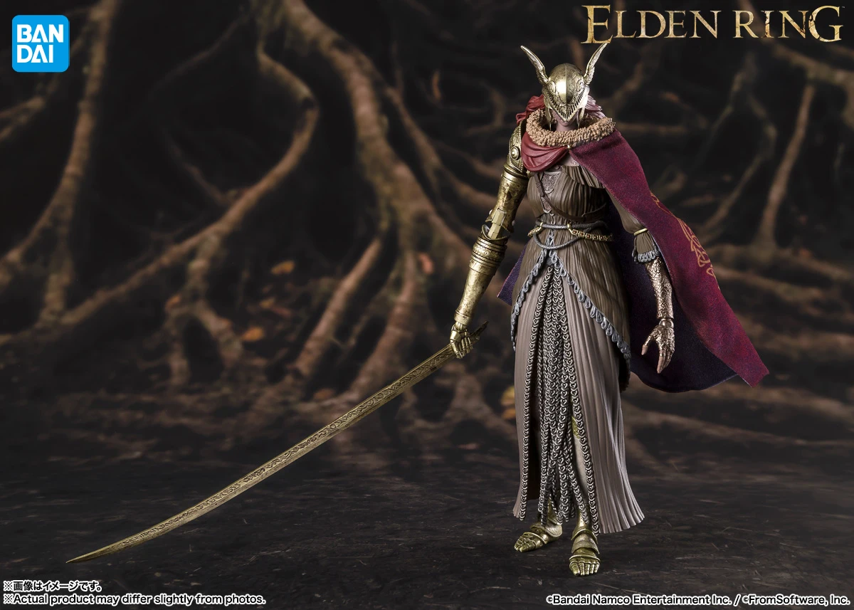 В наличии Bandai ELDEN RING S.H.Figuarts Blade Michela, фигурка Malenia CM из ПВХ, высокодетальная Коллекционная модель, игрушка в подарок