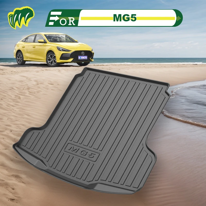 

For Morris Garages MG MG5 2022 2021-2023 Custom Fit Car Trunk Mat All Season Cargo Mat 3D Shaped Laser Measured Trunk Liners