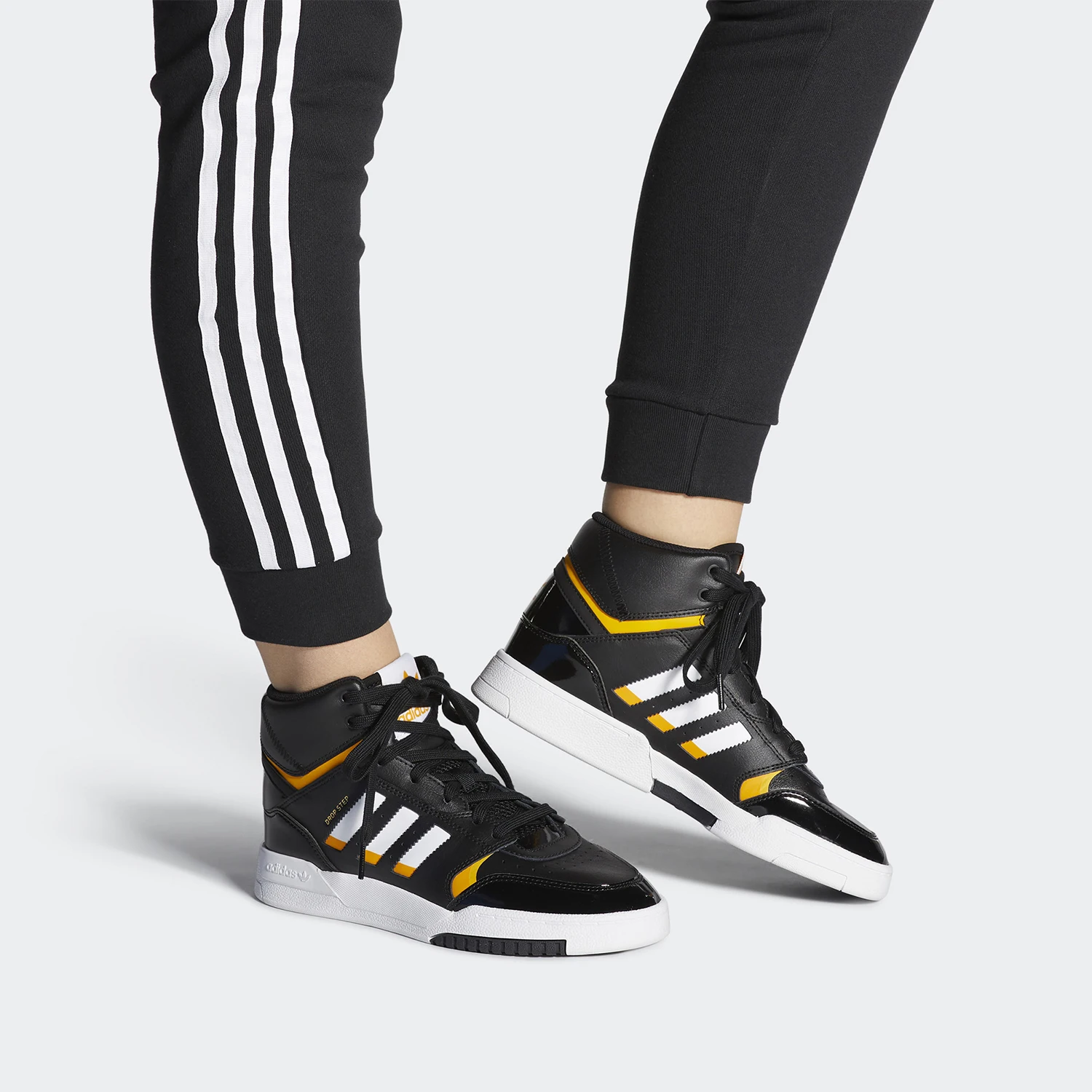 Adidas genuine clover men's and women's retro classic high top casual board shoes EE5227
