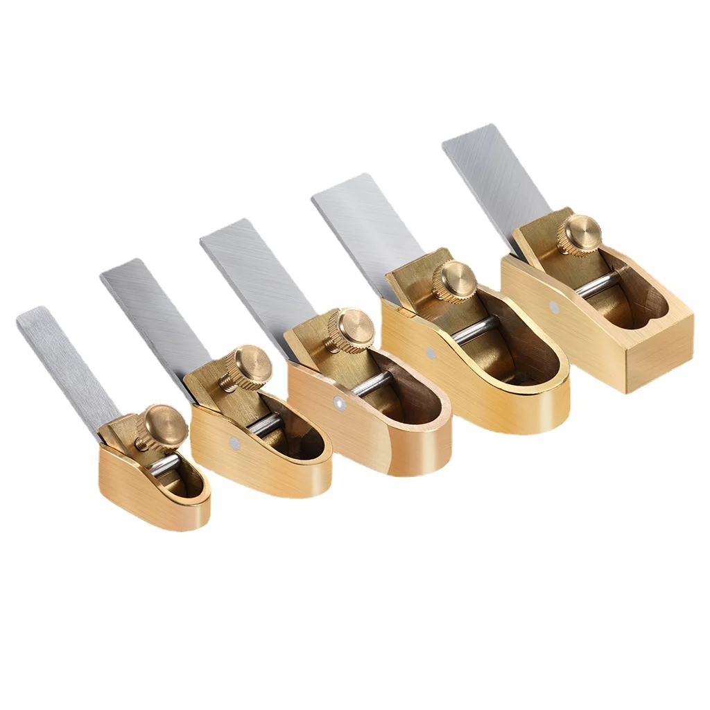 Mugig Violin Making Tool Brass Plane Hand Planer 8/12/14/16/18MM Blade Width Woodworking Planes Violin Viola Cello Making Tool