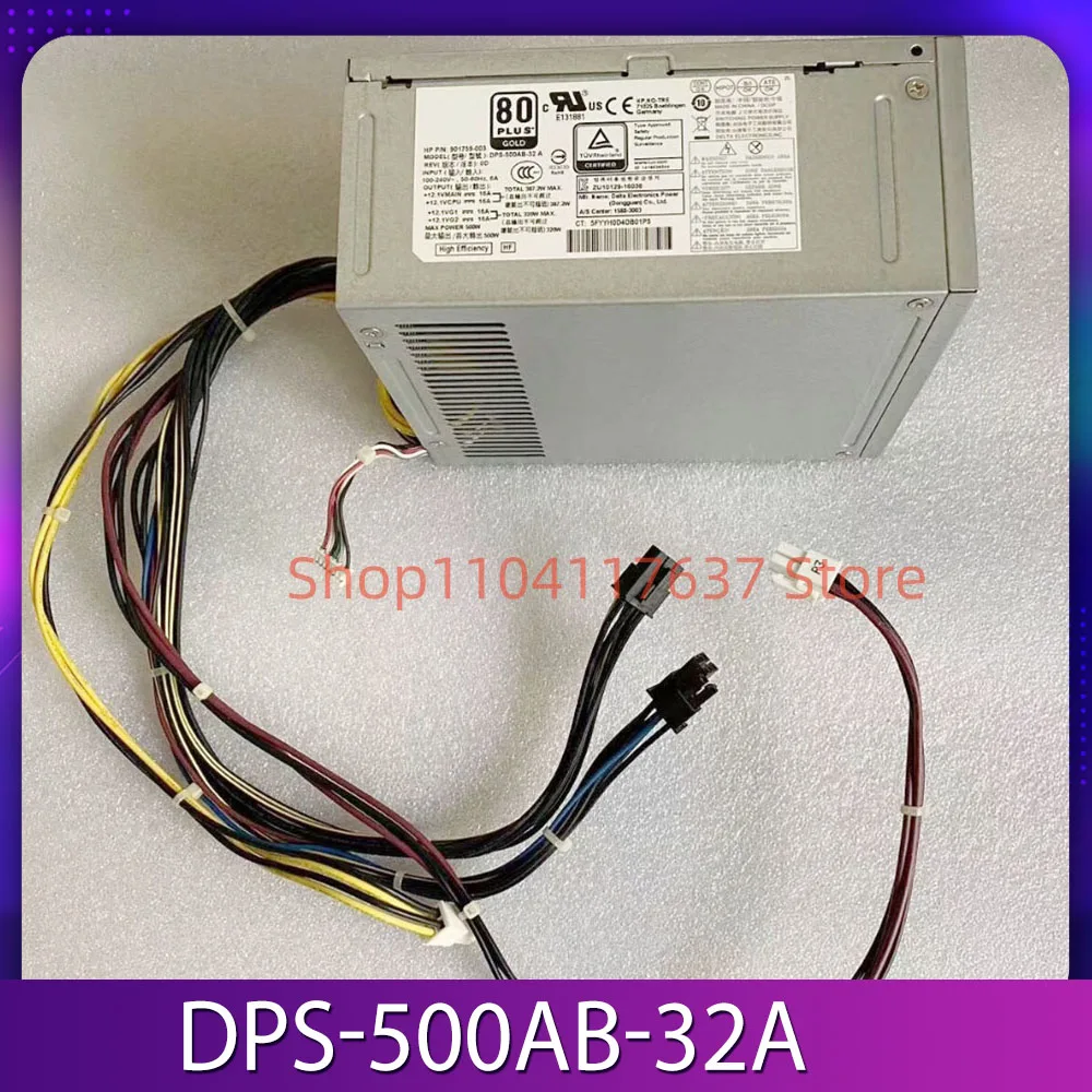 

For HP Z2 800 880 G3 G4 500W DPS-500AB-32A power supply 901759-003 DPS-500AB-32 A