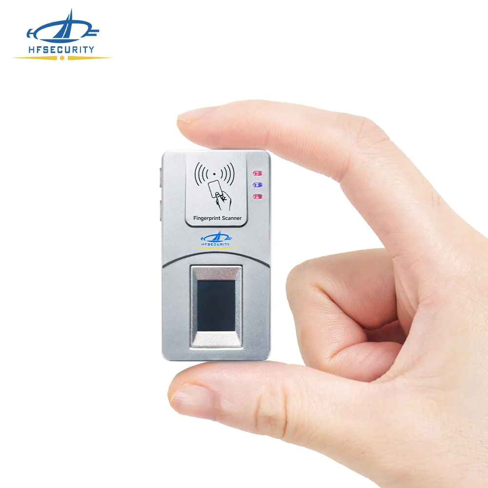 HFsecurity HF7000 FBI Finger + NFC Wireless Capacitive Sensor Fingerprint Scanner Card Reader For Fingerprint Image