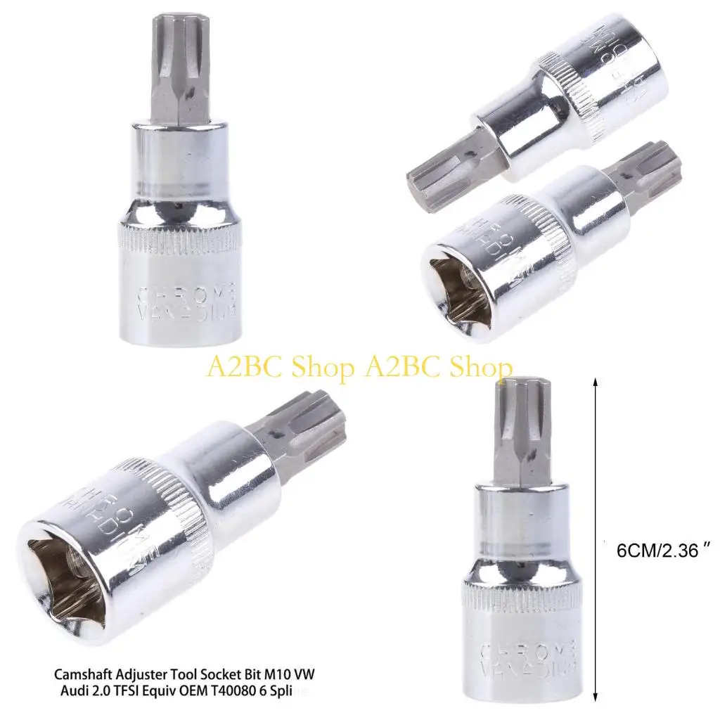 A2BC T40080 Polydrive Camshaft Adjuster Socket Bit 2.0L OEM Car-specific Practical Tools for Reparing Auto Parts Quality