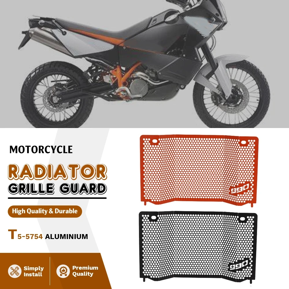 

For 990 Adventure R 2006-2008-2009-2010-2011-2012-2013 Motorcycle Radiator Guard Protector Grille Grill Cooler Protection Cover