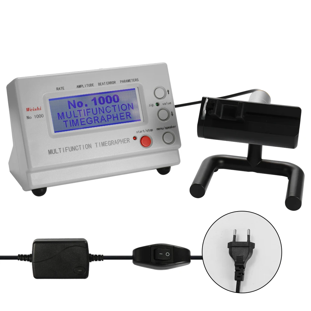 WeiShi No.1000/No.1900 Timegrapher Horloge Testing Tool Horloge Tester voor Reparateurs Hobbyisten Horloge Test Repareren Tool Timing Test
