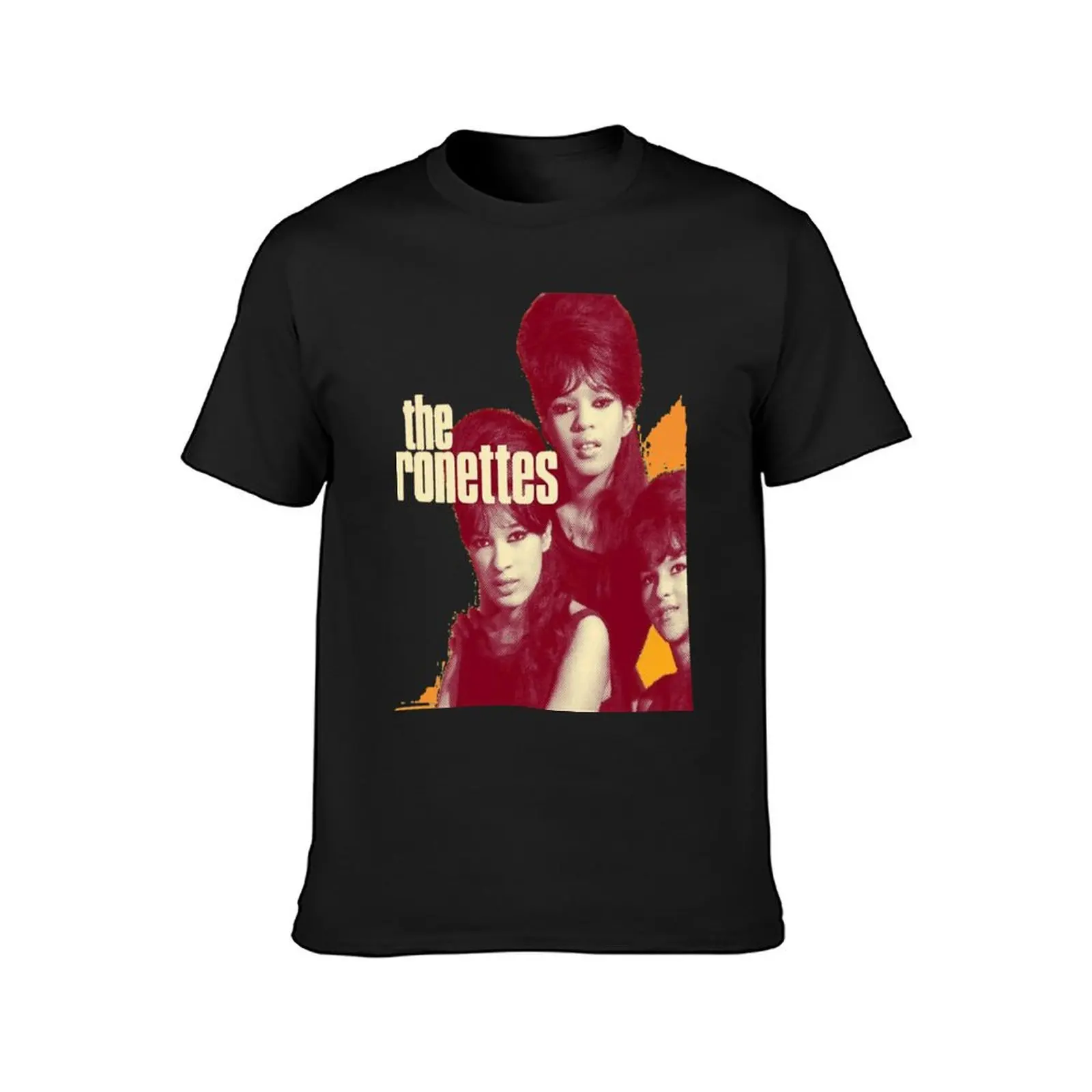 The Ronettes Classic T-Shirt Short sleeve tee customs design your own Men's clothing