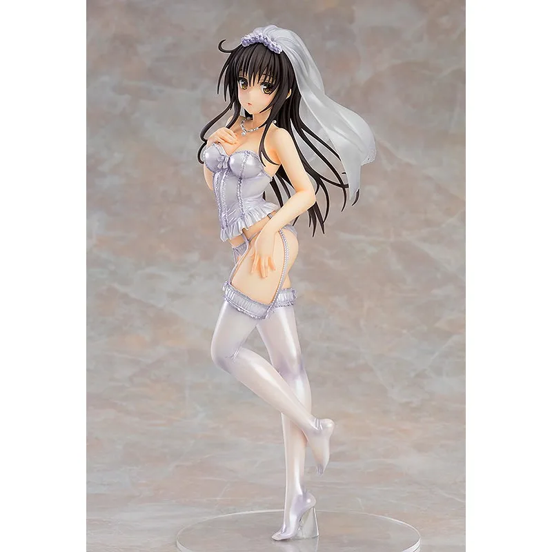 Genuine in Stock MaxFactory To LOVE 1/6 Queen of Bags Yui Furutekawa Wedding Dress Decorate Models, Collect Gifts,
