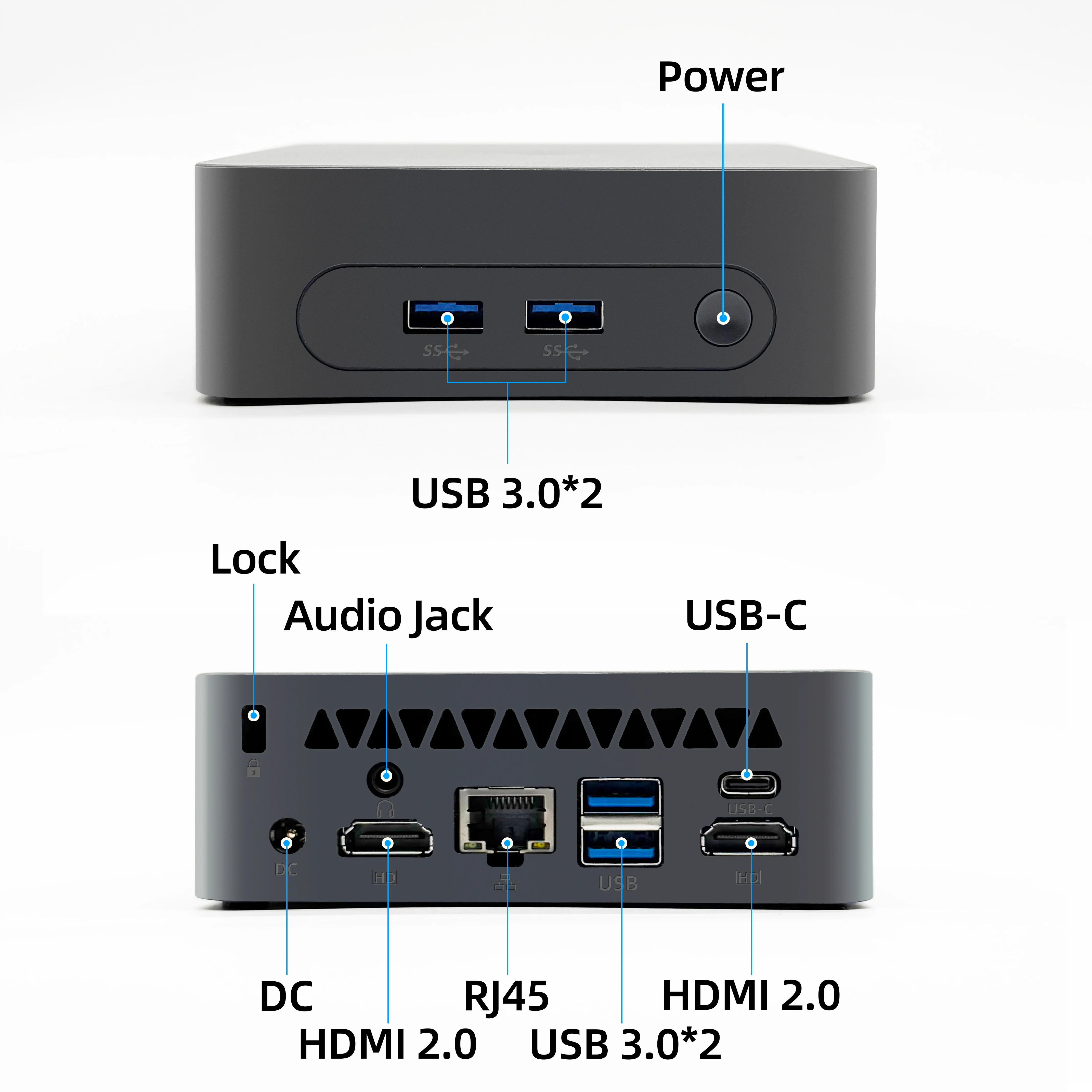 ZSUS N100 Mini PC Intel Celeron Computer da gioco desktop 8 GB 128 GB 256 GB DDR4 USB3.0 WIFI5 BT4.2