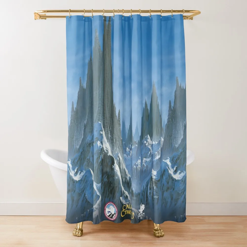 

Beyond the Mountains of Madness - Cover Art Shower Curtain In The Bathroom Bathroom Showers Curtain