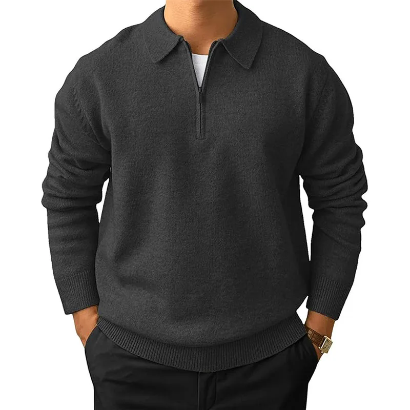 هوديي رجالي خفيف الوزن بسحاب كامل مع مقاس مريح