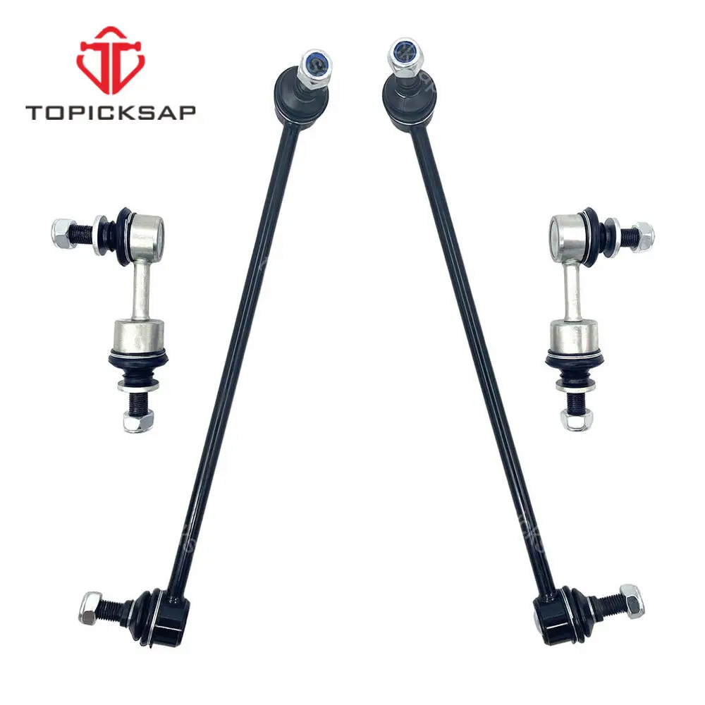 

TOPICKSAP 4pcs Front Rear Stabilizer Sway Bar End Links for Hyundai Sonata 2011 2012 2013 2014 548303R000 555303R000