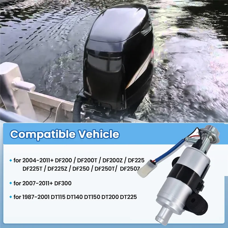 

For SUZUKI DF250T Motorcycle Fuel Pump Replacement Part Number 15100-94900 Low Pressure Lift And Filter