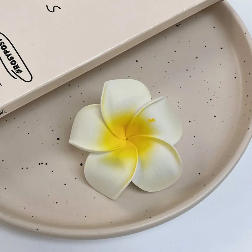 Korean Style Simulation Flower Hair Clip Bohemian Style Duckbill Clip Flower Hairpin Headdress Barrettes Beach Hair Clip Girl